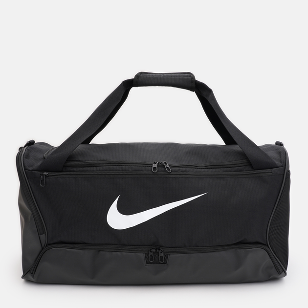 Спортивна сумка Nike Nk Brsla M Duff - 9.5 (60L) DH7710-010 Чорна (195244773374) - зображення 1