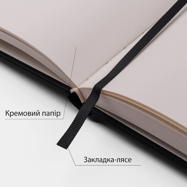 Скетчбук SANTI 743182 тверда обкладинка PU 13х21см, 80арк, 110г/м чорний (для графіки) /743182/ - Фото 3 Скетчбук SANTI 743182 тверда обкладинка PU 13х21см, 80арк, 110г/м чорний (для графіки) /743182/ - изображение 3