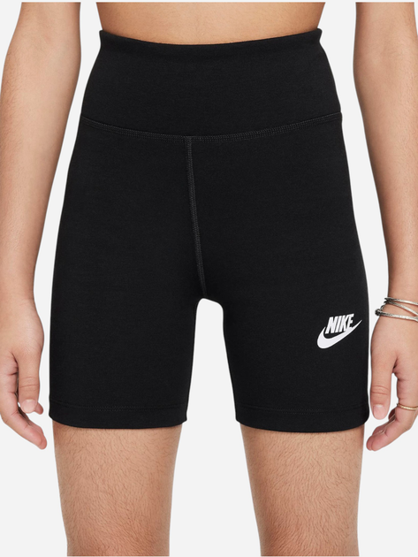 Підліткові велосипедки для дівчинки Nike Sportswear Classic FZ5581-010 XL (158-170 см) Чорні (197596732405) - зображення 1