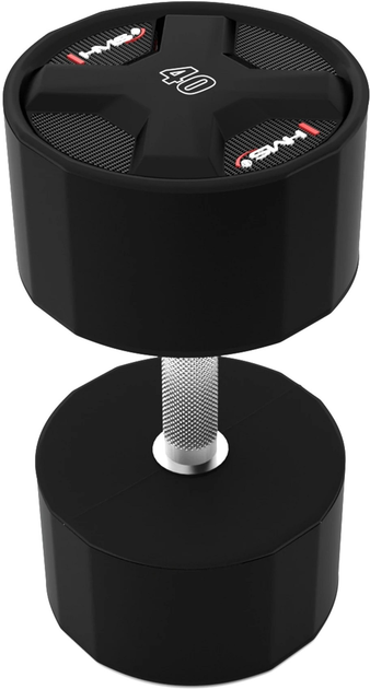 Hantla do ćwiczeń HMS HPC CPU poliuretanowa 40 kg (5907695509434) - obraz 3