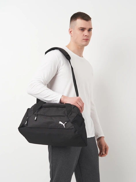 Спортивна сумка Puma TeamGoal Teambag S 09023201 Чорна (4099685696963) - зображення 2