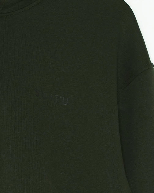 Худі на флісі Suit`u хакі LXVIK661 L - изображение 3