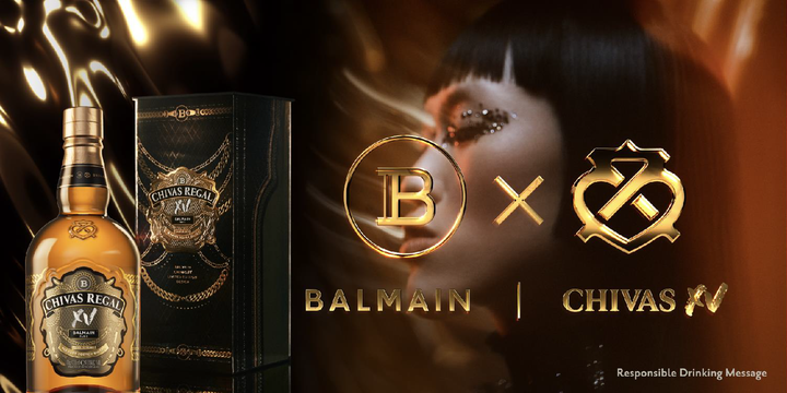 Віскі Chivas Regal Balmain 0.7 л XV 15 років витримки 40% у подарунковій упаковці (5000299626900) - зображення 3