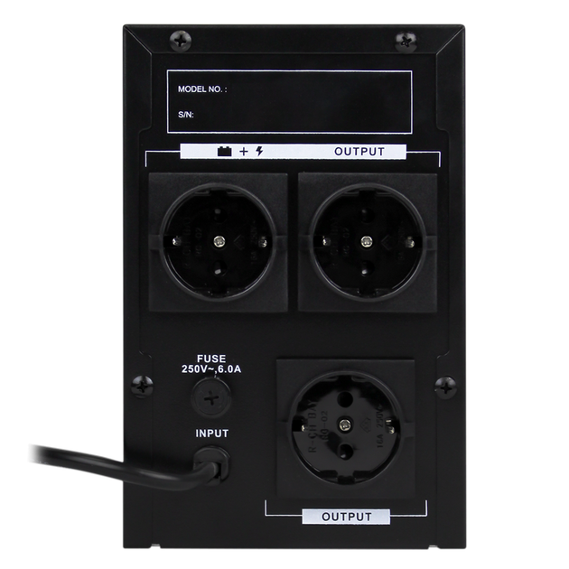 ДБЖ LogicPower LPM-1250VA (875Вт) лінійно-інтерактивний - Фото 6 ДБЖ LogicPower LPM-1250VA (875Вт) лінійно-інтерактивний - зображення 6
