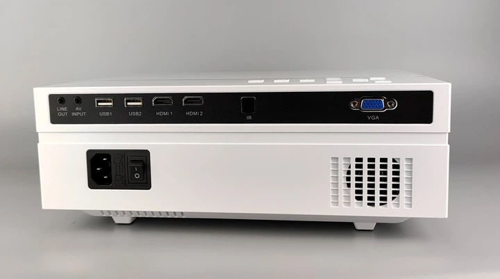 Відеопроектор Topvision T26L з роздільною здатністю 1080P Full HD, 7500 люмен, 300-дюймовий мегаекран для домашнього кінотеатру, термін служби лампи 150 000 годин для смартфона, ПК, ноутбука, PS4, TV Stick, EXCEL, PPT Б/В - Фото 8 Відеопроектор Topvision T26L з роздільною здатністю 1080P Full HD, 7500 люмен, 300-дюймовий мегаекран для домашнього кінотеатру, термін служби лампи 150 000 годин для смартфона, ПК, ноутбука, PS4, TV Stick, EXCEL, PPT Б/В - зображення 8