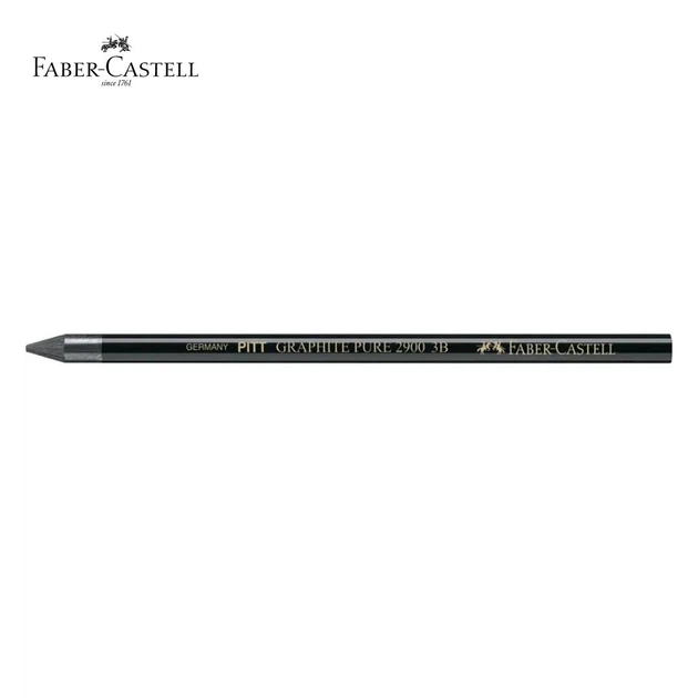 Графіт натуральний Faber-Castell Pitt Graphite Pure Pencil 3B - изображение 2