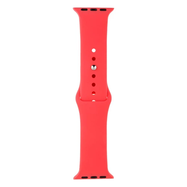 Ремешок Anchor для Apple Watch Band Silicone One-Piece Size-S 38 / 40mm Цвет 37 Rose Red - изображение 6