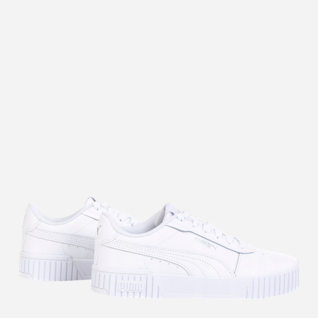 Sneakersy damskie na platformie Puma Carina 2.0 38584902 41 (7.5UK) 26.5 cm Białe - obraz 2