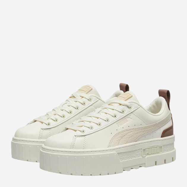 Sneakersy damskie na platformie Puma Mayze Classic 38420911 40.5 (7UK) 26 cm Beżowe - obraz 4
