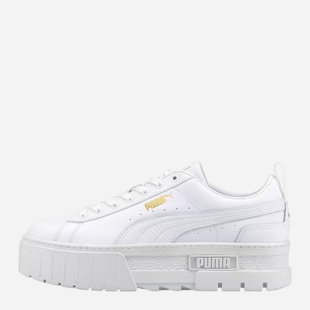 Sneakersy damskie na platformie Puma Mayze Classic 38420901 37 (4UK) 23 cm Białe - obraz 1