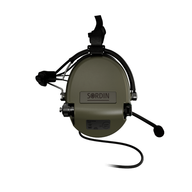 Активные наушники SORDIN SUPREME MIL CC NECKBAND GREEN PVC 76332-06-S - Фото 5 Активные наушники SORDIN SUPREME MIL CC NECKBAND GREEN PVC 76332-06-S - изображение 5