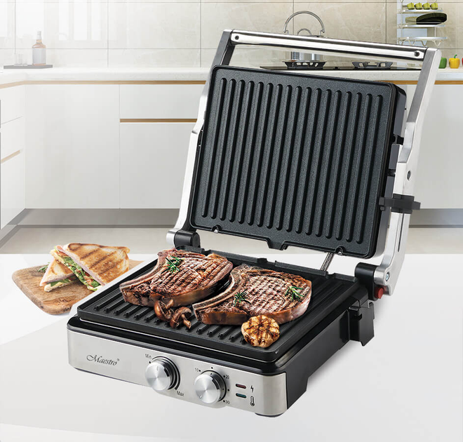 Гриль контактный Maestro MR-721 2000 Вт – фото, отзывы, характеристики ...