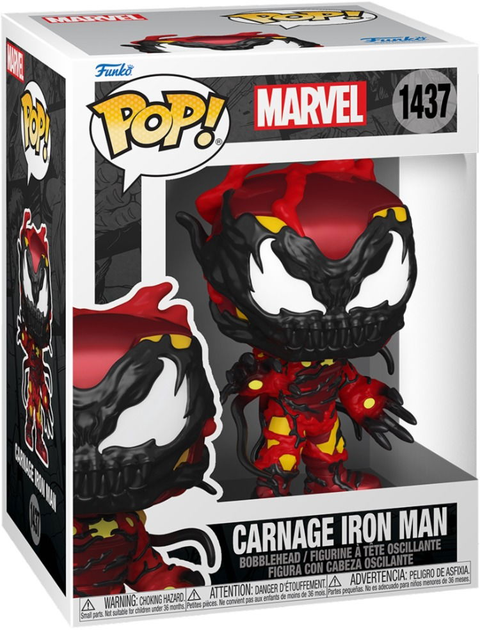 Фигурка Funko Pop Фанко Поп Марвел Карнаж Железный Человек Marvel
