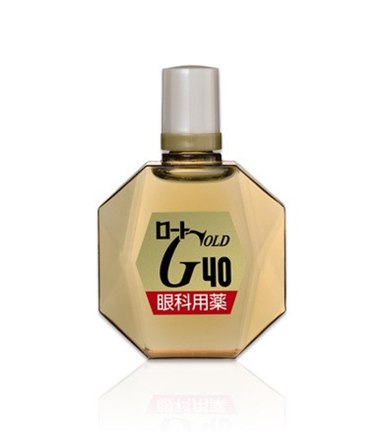 Rohto Gold 40 Вітамінізовані Краплі для очей з Таурином 20мл - зображення 2