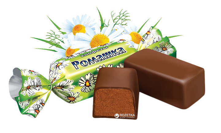 Конфеты глазированные Roshen Ромашка 203 г (4823077615290) – купить в ...