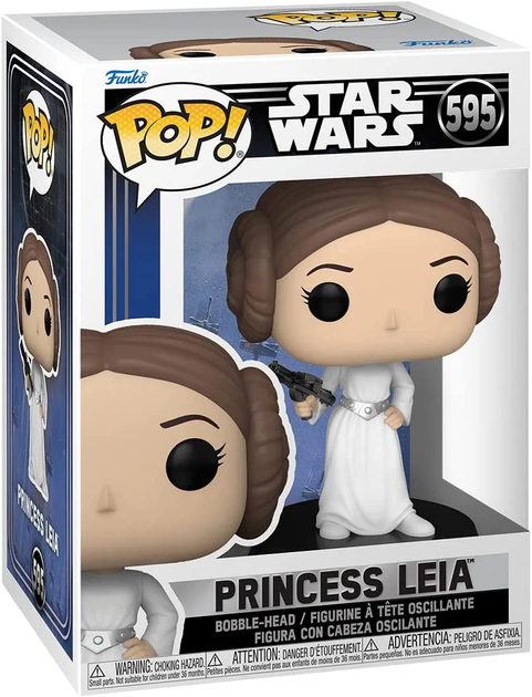 Фігурка Funko Pop! Movies Star Wars: Princess Leia 9 см (67535) - зображення 1