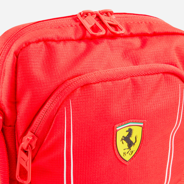 Torba przez ramię męska mini Puma Ferrari SPTWR Race Portable 07982401 Czerwona - obraz 4