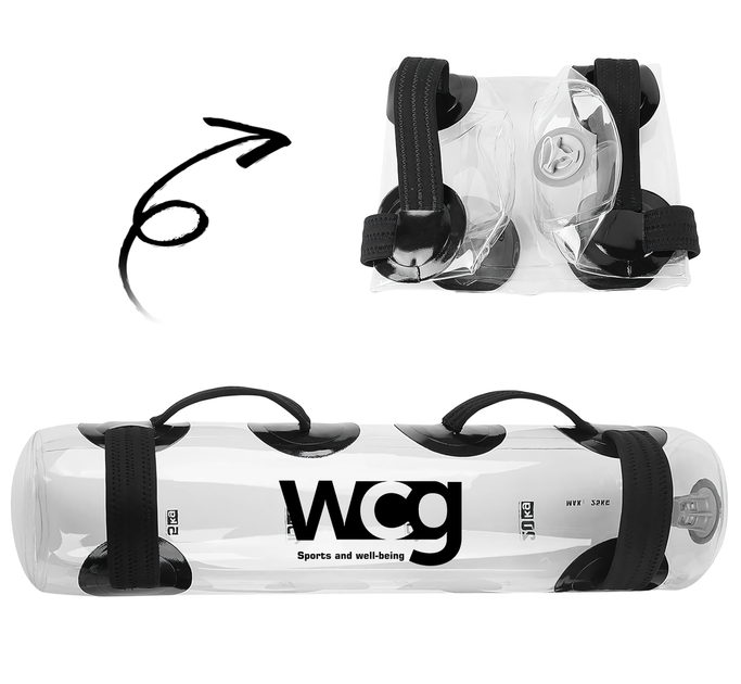 Сумка для тренировок WCG Water Bag - аквамешок 20×75 см, до 20 кг - изображение 3