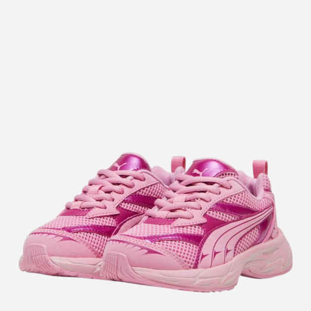 Buty sportowe dziecięce dla dziewczynki Puma Morphic Mystery Garden Ps 397884-01 34 (1.5UK) Różowe - obraz 4