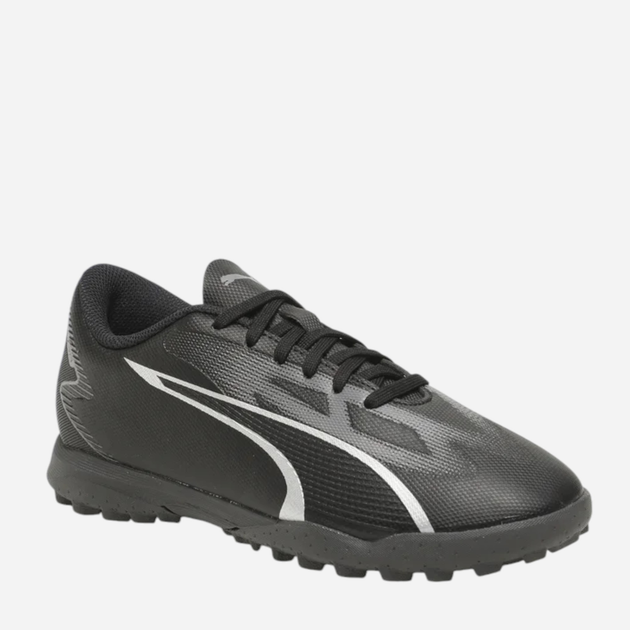 Buty piłkarskie turfy młodzieżowe chłopięce Puma Ultra Play Tt Jr 107533-02 37 (4UK) Czarne - obraz 2