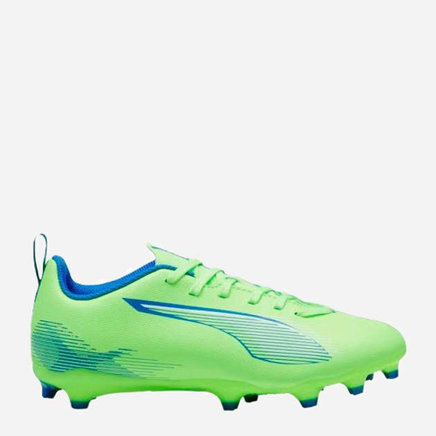 Buty piłkarskie korki młodzieżowe chłopięce Puma Ultra 5 Play Fg/Ag Jr 107695-03 35 (2.5UK) Zielone - obraz 1