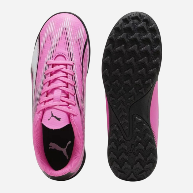 Buty piłkarskie turfy dziecięce dla dziewczynki Puma Ultra Play Tt Jr 107779-01 34 (1.5UK) Różowe - obraz 4