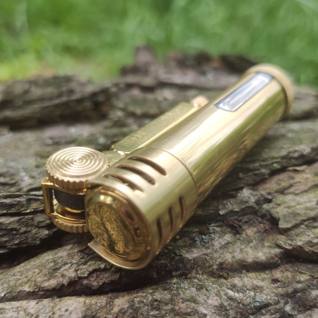 Запальничка бензинова ZORRO Vintage Narrow Gold у