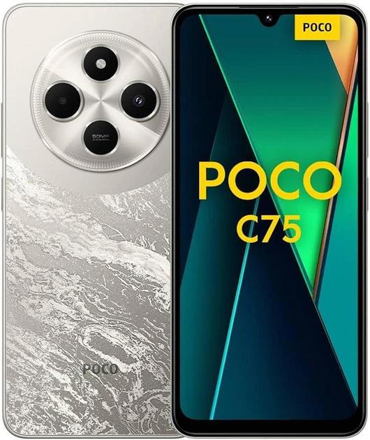 Мобільний телефон Xiaomi Poco C75 8/256GB Gold – фото, отзывы