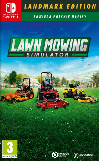 Gra Nintendo Switch Lawn Mowing Simulator: Landmark Edition (Kartridż) (4041417860739) - obraz 1