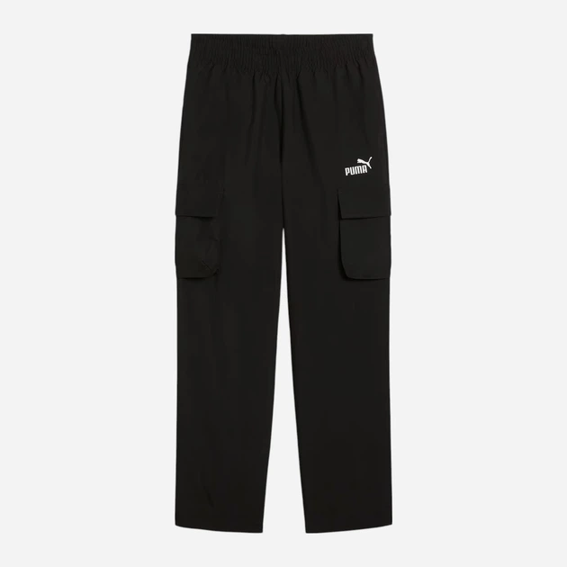Подростковые спортивные штаны-джоггеры для мальчика Puma Ess No. 1 Logo 68492701 158-164 см Black (4067983249228) - изображение 4