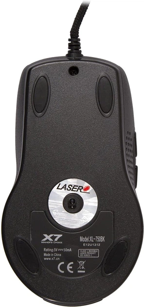 Мышь A4Tech XL-750BK-B USB Black (4711421758925) – фото, отзывы