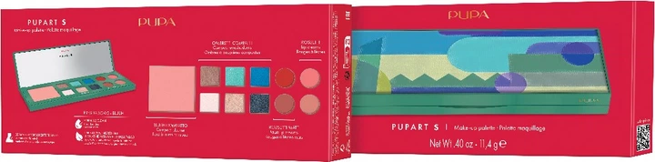 Zestaw do makijażu Pupa Beauty Kit Pupart S Zielony 11.4 g 004 (8011607396153) - obraz 3