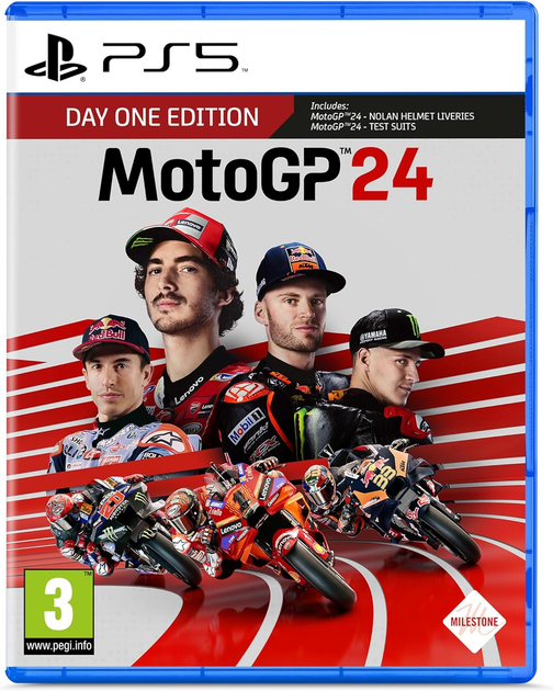 Гра PS5 MotoGP24 Day One Edition (Blu-ray диск) (8057168508765) - зображення 1