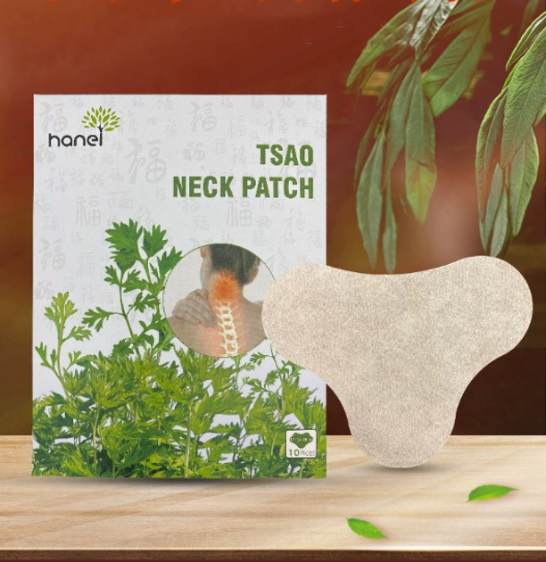 Пластир для зняття болю в шиї з екстрактом полину Hanel Neck Patch 10 шт - зображення 1