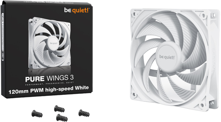Кулер be quiet! Pure Wings 3 high-speed PWM 120мм BL111 (4260052190982) - изображение 3