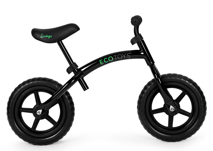 Біговел EcoToys YM-BB-13 Чорний (5905817002863) - зображення 3