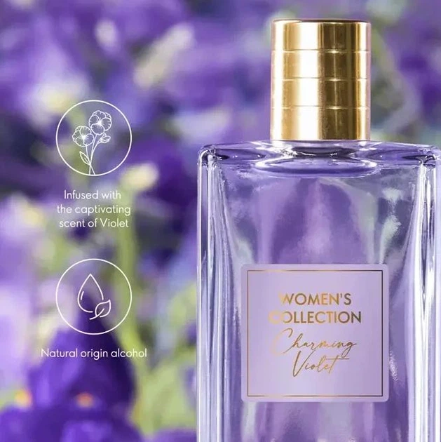 Парфуми жіночі ORIFLAME - Women's Collection Charming Violet 100мл Туалетна вода шлейфові Віменс Колекшн Чармін Вайліт Оріфлейм - зображення 6