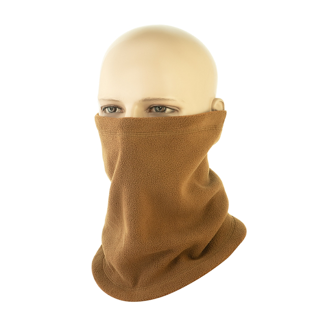 Шарф-труба M-Tac Elite короткий з затяжкою фліс (320г/м2) Coyote Brown S/M - зображення 1