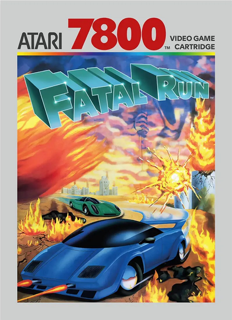 Гра Atari 2600+ Fatal Run (Картридж) (4020628584245) - зображення 1