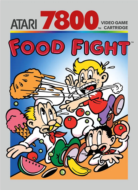 Gra Atari 2600+ Food Fight (Kartridż) (4020628584238) - obraz 1