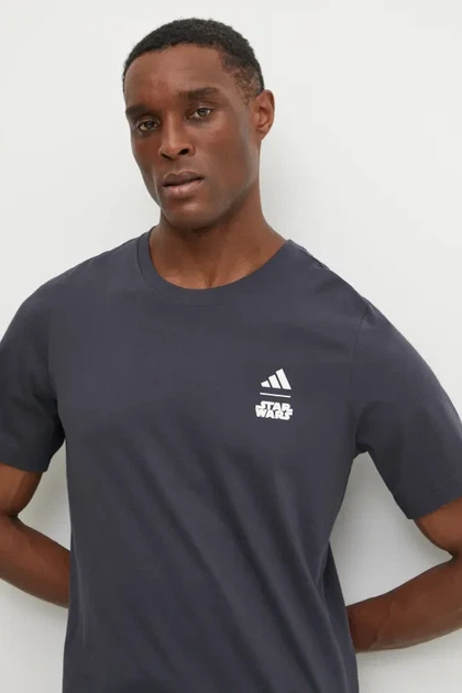 Футболка хлопковая длинная мужская Adidas M Sw Tm T JI5716 M Ntgrey (4067906228507) - Фото 8 Футболка хлопковая длинная мужская Adidas M Sw Tm T JI5716 M Ntgrey (4067906228507) - изображение 8