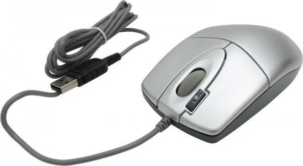 Мышь A4Tech OP-620D USB Silver (4711421707268) - изображение 3