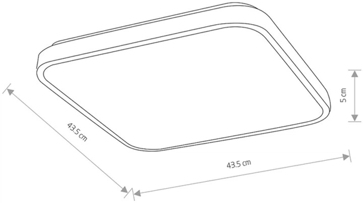 Потолочный светильник Nowodvorski 10986 AGNES SQUARE LED 1x32W 4000К 2300Lm IP44 - изображение 7