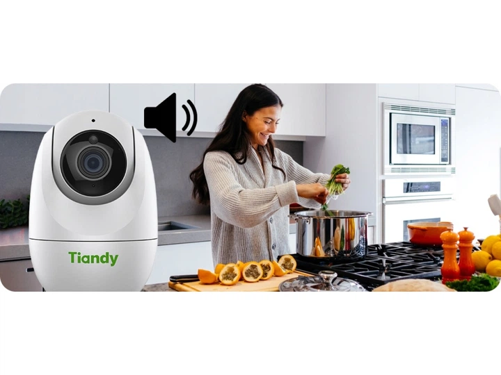 Поворотна камера Tiandy TC-H332N Spec: I2W/WIFI/4/V4.0 3МП - зображення 4