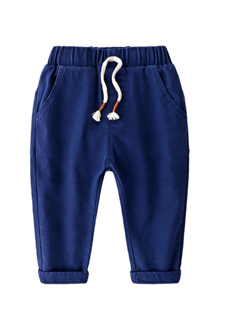 Детские брюки WELLKIDS 116см синие B108 - Фото 6 Детские брюки WELLKIDS 116см синие B108 - изображение 6