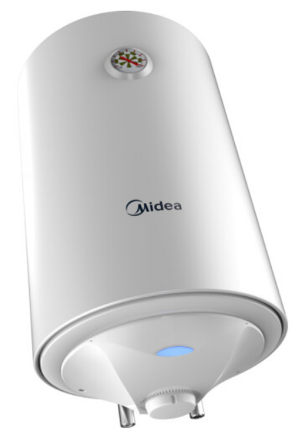 Водонагрівач Бойлер Midea D80–15F6(W) 80 літрів із мокрим ТЕНом - Фото 2 Водонагрівач Бойлер Midea D80–15F6(W) 80 літрів із мокрим ТЕНом - изображение 2