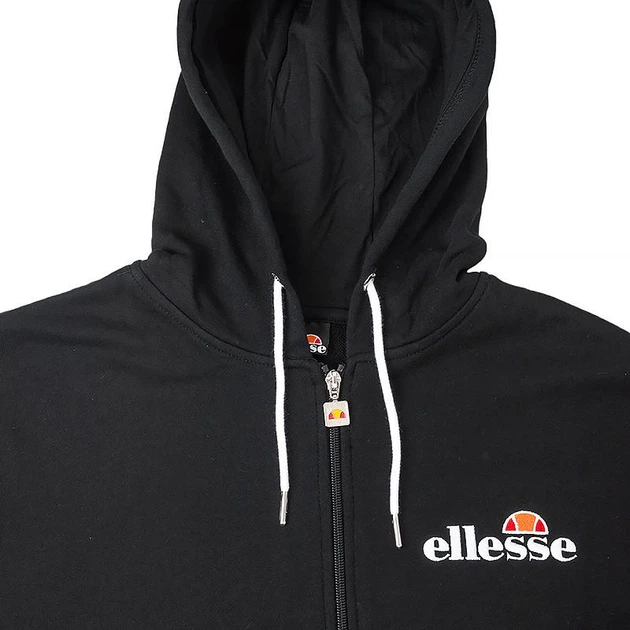 Мужская Толстовка Ellesse Briero FZ Hoody Черный XL (7dSHS08782-011 XL) - Фото 3 Мужская Толстовка Ellesse Briero FZ Hoody Черный XL (7dSHS08782-011 XL) - изображение 3