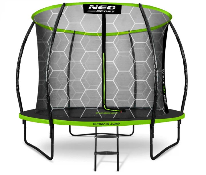 Батут Neo-Sport Premium 312 см із внутрішньою сіткою + драбинка (NS-10C221) - Фото 1 Батут Neo-Sport Premium 312 см із внутрішньою сіткою + драбинка (NS-10C221) - изображение 1