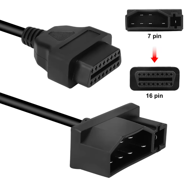 Переходник диагностический Ford 7 pin на OBD2 16 pin (Ford, Lincoln, Mercury) - изображение 4