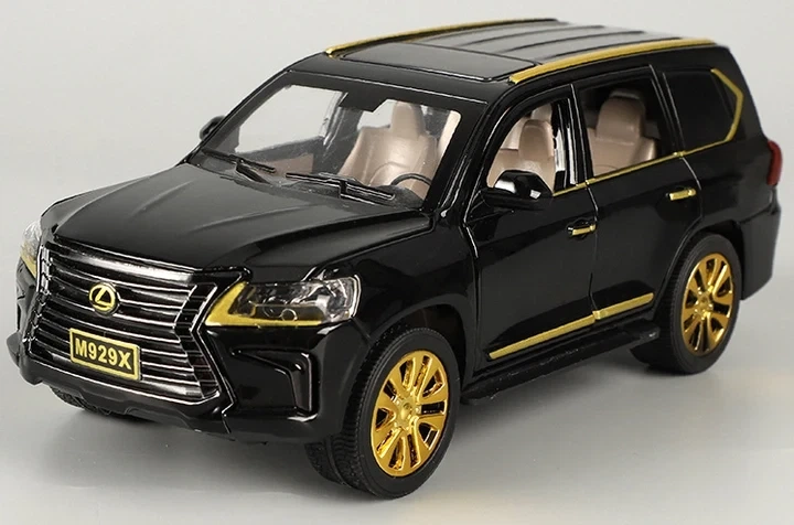 Машинка металлическая М1:24 Lexus LX570 AP-1707 - изображение 2